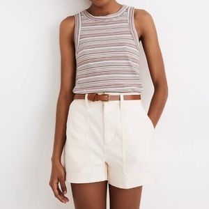 Madewell Cream The Perfect Vintage Military Short